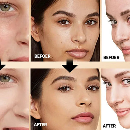 Color Changing Foundation Stick with Spf 15, All Day Flawless, Natural-Looking Complexion, Long-Lasting Wear