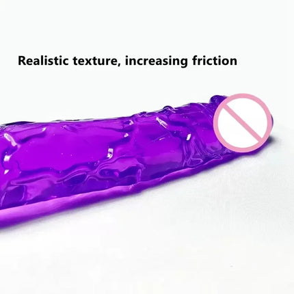 Cheap Women Erotic Anal 5 Colors Big Transparent Dildo Suction Cup Jelly Dick Sex Toys Soft Clitori Vaginal Masturbators Penis