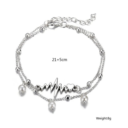 Bohemia Gold Color Snake Ankle Bracelet Set For Women Butterfly Key Lock Charm Multiple Styles Anklet Chain On Leg Boho Jewelry