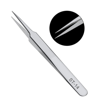 Stainless Steel Long Forceps Straight Head Elbow Medical Tweezers ST-10, ST11, ST-12, ST-14, ST-15, ST17