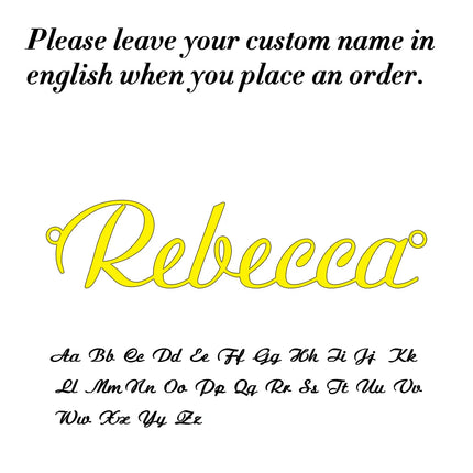 Personalised Gold Name Necklace with Box Chain  Custom Name Necklace Handmade Jewelry Personalised Birthday Gift for Her Mom