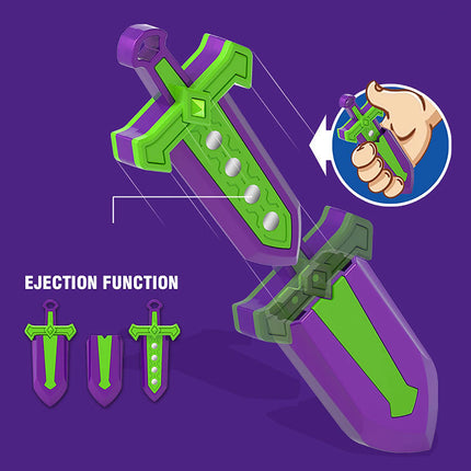 3D Carrot Sword Fidget Toys Children Decompression Push Card Small Toy 3D Printing Gravitys Carrot Sword Adults Kids Toys Gift