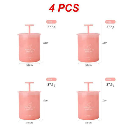 2/4/6PCS Face Wash Soap Bubble Cup Rapid Foaming Makeup Remover Deep Cleansing Balm Beauty Health Face Care Shampoo Foam Maker
