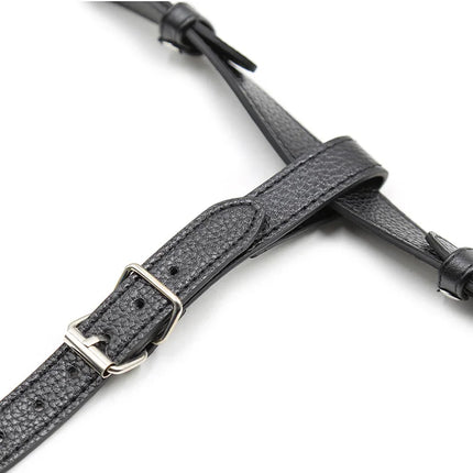 Strap-on Butt Plug And Dildo Harness. Strapon Leather Chastity Panties,BDSM Bondage,Sex Toys For Men