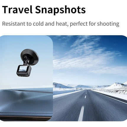 Y360 4K Ultra HD Action Camera With Flip Screen Recording VLOG-Ready Image Stabilization Wide-Angle Lens Cycling Camera