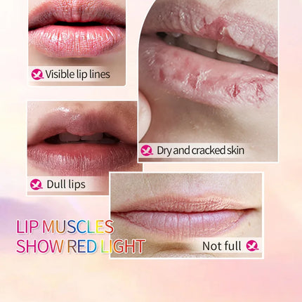 1/2/3pcs SADOER Macaron Moisturizing Lip Oil Plump Lips Cream Hydrating Lip Balm Lip Plumper for Beauty Lips Skin Care