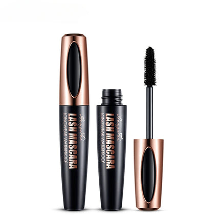 Extension 4D Pure Silk Fiber Lash Mascara Makeup Waterproof Ultra Black Volume and Length Thick lash Extension Makeup  Eyelash