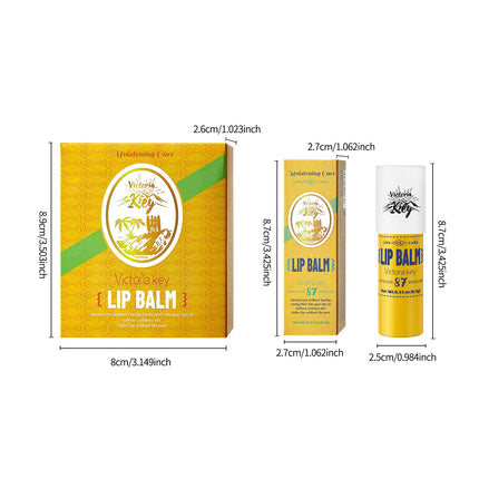 Moisturizing Lip Balm with Plant Extracts - Nourish & Exfoliate Lips Anytime, Anywhere