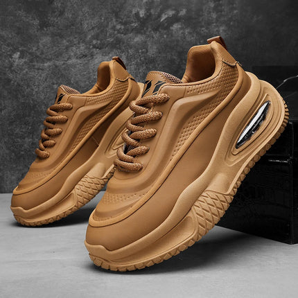 Men's Casual Sports Shoes, Fashionable Thick-Soled Skateboarding Shoes, Trendy and Comfortable Men's Outdoor Shoes