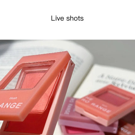 Sweet Orange Blusher Makeup Blush Mashed Potato Latte Nude Cheek Color Face Contour Brighten Lasting Rich Color Rouge Cosmetics
