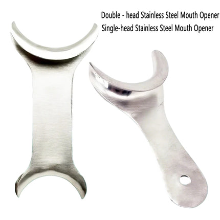Stainless Steel Dental Lip and Cheek Retractor T Shape Mouth Opener Hook Tool for Teeth Examination and Medical Procedures