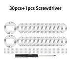 31 pcs silver set
