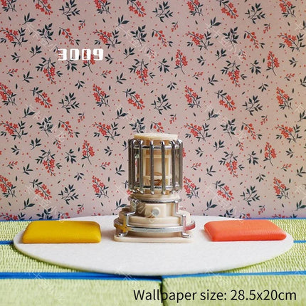Doll House Wallpaper Background Board Sticker Photo Scenery Wallpaper Miniature Rement Doll Accessories Colorful Wallpaper