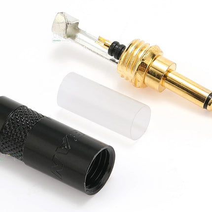 Gold-plated Jack 3.5mm  Single Channel3 Pole Female Plug 1/8″ Headphone Notebook Microphone Audio Interface Extension Cable Plug