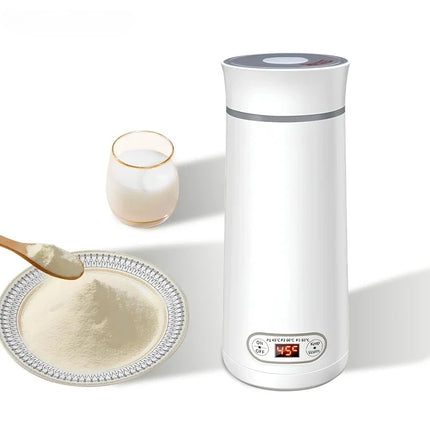 Portable Electric Kettle travel Kettle Stainless Steel Mini Electric Water Bottle Cup For Boil Hot Water Baby Milk Powder