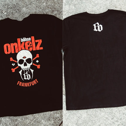 German Band Böhse Onkelz World Tourt T-shirt Women Men Oversized Street Y2K Short Sleeve Tee Hip Hop Casual Cotton Male Clothing