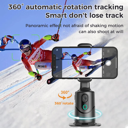 Auto Face Tracking Tripod Gesture Control Auto Tracking Phone Holder Follow-up Gimbal Stabilizer for Tiktok Live Video Recording