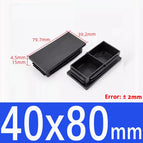 40x80mm / 5Pcs-Black
