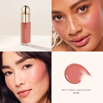 Popular Cosmetics Brand Rare Beauty Silky Skin Liquid Blusher Long-lasting Stay-put Contour Natural Highlight Original Makeup