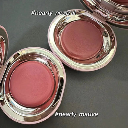 Rose Beauty Rose Neutral Mauve Blush Powder Portable Makeup Liquid Blush Moisturizing Dual-use Waterproof Lip Glaze Plump Smooth