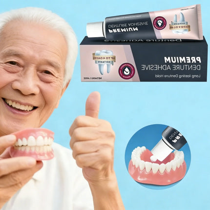 Comfortable thermoplastic denture adhesive | Wear resistant fixed denture stabilizer adhesive for dental care
