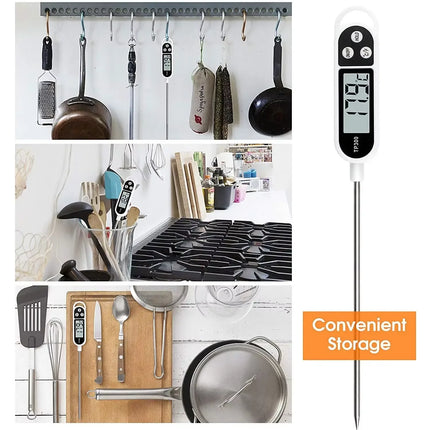 Stainless Steel Probe Type Household Food Thermometer Pen Type Milk Temperature Cooking Food Thermometer