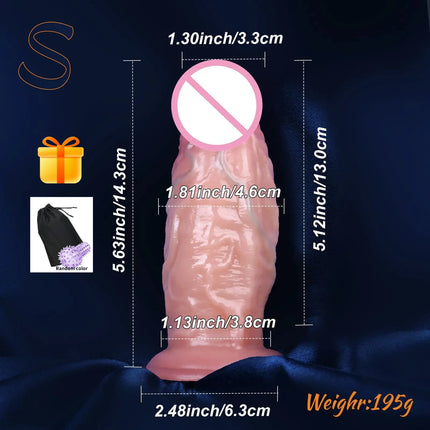 Realistic Silicone Dildo Anal Butt Plug with Anchor Base Prostate Female Big Dick Huge Penis G-spot Masturbation Adult Sex Toys