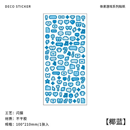 ShuuO 1Pc 6Pcs Cute Cartoon Stickers Toploader Decor Korean Style DIY Laptop Stickers Cute Deco Sticker Korean Stationery