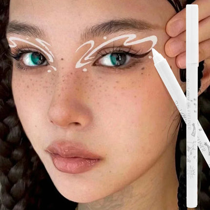7 Colors Colorful Glitter Gold Eyeliner Pen Lasting No Fade Color Women Not Blooming Matte Eye Liner Gel Pen Makeup Cosmetics