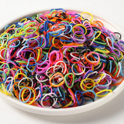 600 Diy Toys Rubber Bands Bracelet for Kids or Hair Craft Loom Bands Refill Rubber Band Make Woven Bracelet DIY Christmas Gift