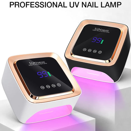 180W Cordless UV LED Nail Lamp With LCD Display Wireless 57LEDS Nail Drying Lamp For Drying Polish Gel Rechargeable Salon Tools