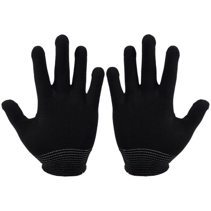Wear Resistant Work Glove Prevent Cuts Elastic Nylon Knitted Gloves Men Women Daily Working Sweat Absorbing Breathable Mittens