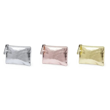 Mini PU Leather Wallet Coin Purse Key Bag Key Holder Pocket Storage Bag Transparent Zipper Waterproof Portable Thin Coin Pouch