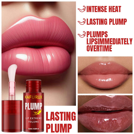 3 Pcs Lip Plump Moisturizing lip Oil Long Lasting Lip Gloss Serum Instant Volumising Essence Oil Repair lip Fine Lines Makeup