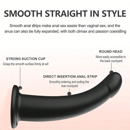 Silicone Anal Plug & Dilator Kit - Unisex Anal Training Set for Men & Women, Adult Erotic Sex Toy
