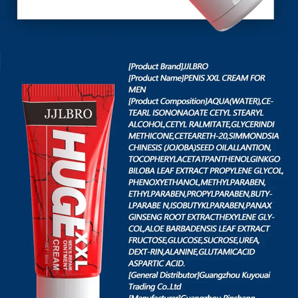Men's essential oil cream