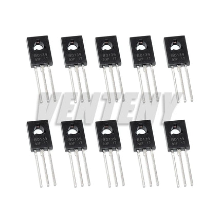 20PCS BD139 BD140 10Pair ( 10PCS BD139 + 10PCS BD140 ) TO126 TO-126 new voltage regulator IC BD139/140