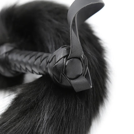 Sexy Fox Tail Whip Erotic Leather Whip Couple Flirting Spanking Fetish BDSM Bondage Slave Role Play Adult Games Sex Toys