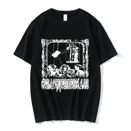 Anime Serial Experiments Lain T-Shirt Men Women Graphic T Shirts Unisex Iwakura Manga Girl Sci Fi Short Sleeve Tee Tops 62463
