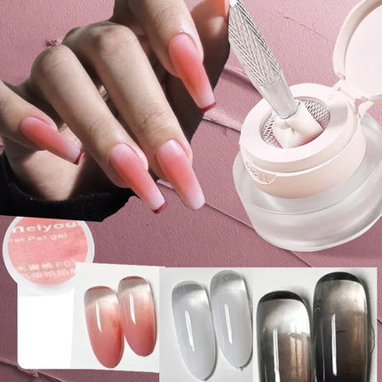 5ml Nail Art Cushion Gradient Painting Gel Black Ombre Patting Gel Polish UV/LED Blush Blooming Aura Manicure Nail Polish Tools