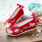 38 / Chaussures à perles rouges