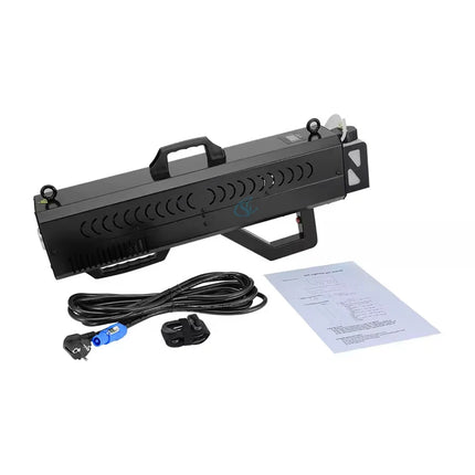 1500W LED RGB Handheld Smoke Gun Stage Special Effect Equipment Smoke Sprayer for DJ Disco Party Wedding