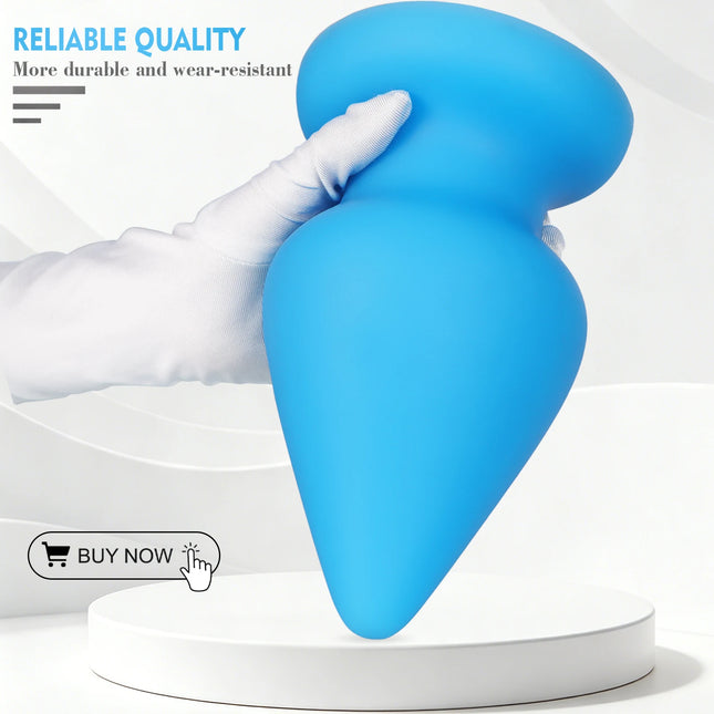 XXXL Fisting Butt Plug Training Dilator Small Huge Anal Plug Super Soft Anal Toys Suction Cup Big Sex Toy For Men Women Buttplug
