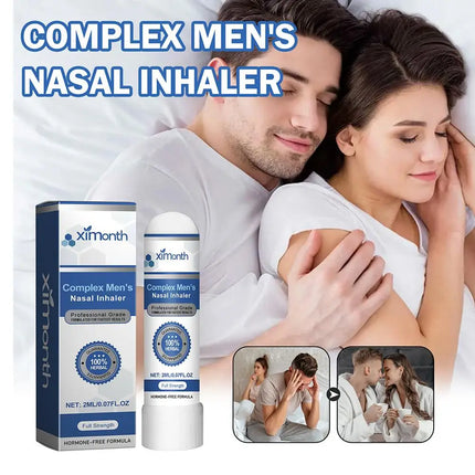 Men's Nursing Nasal Sniffing Stick Gentle Care Daily Nutrition Body Comfortable Promote Energizing Level Inhalation