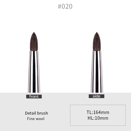 CHICHODO High-end Makeup Brush Crease Brush Eyeshadow brush Pointed Detail Brush Goat hair -CHJ232
