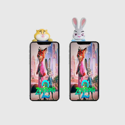Hot Cartoon Angel Blind Box Zootopia Doll Figuren Unboxing Fun Car Interior Decoration Ornament Birthday Christmas Doll Gift