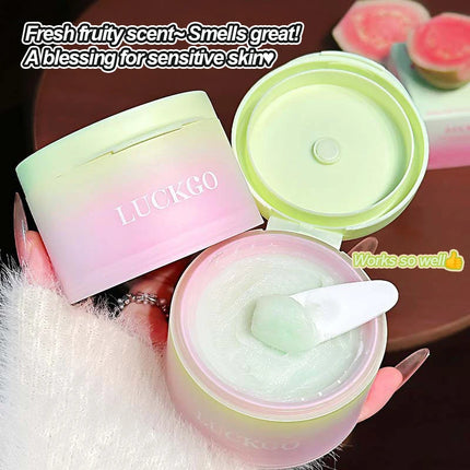Guava Cleansing Balm,Refreshing Non-Irritating to Eyes, Potato Mud Texture,  Face Skin Care,Deep Cleanse Face Makeup Remover