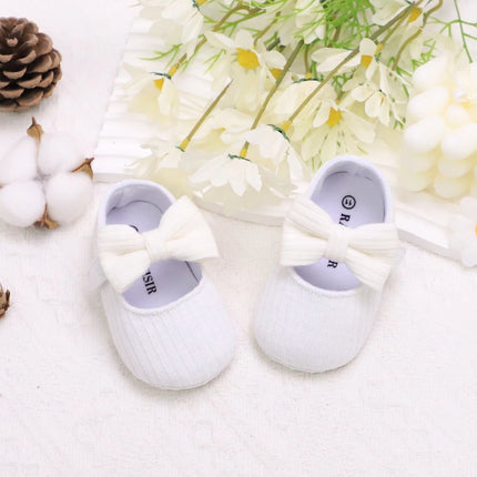 Adorable Bowknot Mary Jane Shoes For Baby Girls - Lightweight, Non-Slip & Soft Flat Sole For Indoor/Outdoor Walking All Year Rou