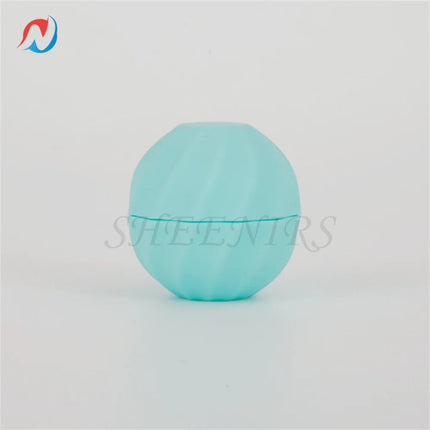50pcs 7ml 0.25oz 7g Empty Ball plastic lip balm Sphere Lipstick Container crayon Lipstick Tubes Chapstick Tubes Holder Makeup