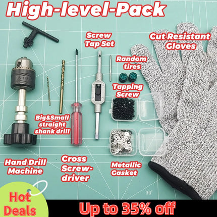 1/64 Wheel Hub Modification Tool Kit Diecast Model Car  Disassemble Beginner to Advanced the tool Package Fixing Tool